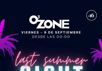 Viernes 9/9/22 “Last summer night” +16 en Pamplona