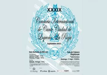 39 Concurso Internacional de Canto Ciudad de Logroño La Rioja en LOGROÑO LA RIOJA