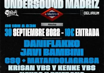 UNDERSOUND MADRIZ en Madrid