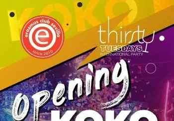 Opening KOKO Club,. Let The Erasmus SHow Begin .. en Sevilla
