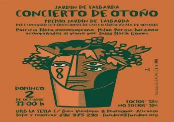 Concierto de Otoño - Premio Jardín de l'Albarda