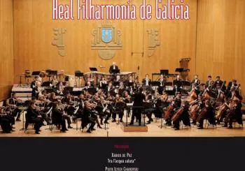 Concerto Real Filharmon&iacute;a de Galicia en Ourense