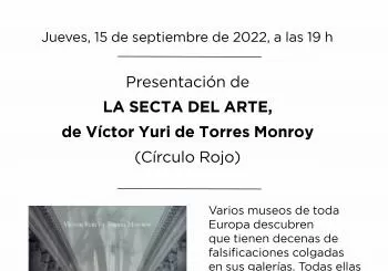 Presentación de 'La secta del arte' (Círculo Rojo), de Víctor Yuri de Torres Monroy en Madrid