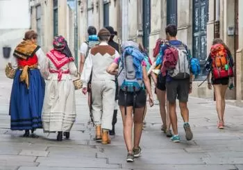 Tour Peregrino por un día en Santiago de Compostela