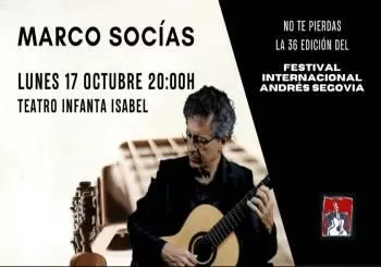 Festival Internacional Andrés Segovia Marcos Socías en Madrid