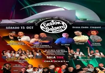 Fiestón Salsero en Tenerife