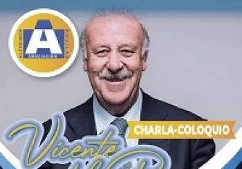 Charla Coloquio con Vicente del Bosque en MURCIA