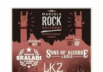 MARIOLA ROCK SOLIDARIO 2022 en BANYERES DE MARIOLA