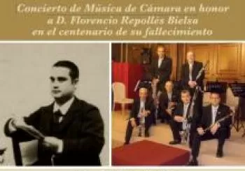 Concierto de Música de Cámara en honor a D. Florencio Repollés Bielsa en ZARAGOZA