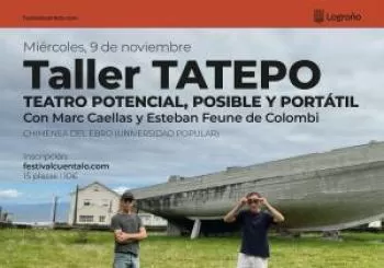 Taller TATEPO, de teatro potencial, posible y portátil en RIOJA