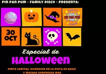 PIN PAN PUM - FAMILY DISCO ESPECIAL HALOWEEN en Logroño