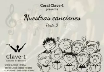NUESTRAS CANCIONES. CORAL CLAVE 1 en MADRID