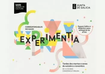 EXPERIMENTIA. Espazo l&uacute;dico e did&aacute;ctico arredor das artes. Corresponsables no Gai&aacute;s en Santiago de Compostela
