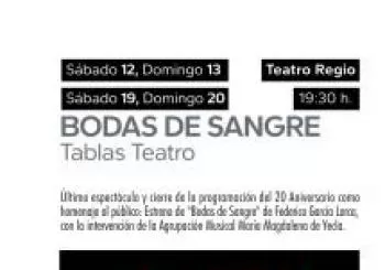 BODAS DE SANGRE en 21