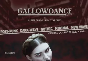 GALLOWDANCE + CUMPLE LADY STARDUST en Barcelona