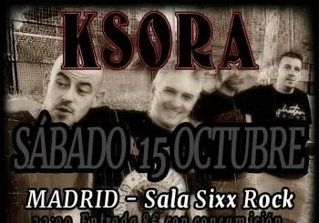 KSORA en Sixx Rock en Madrid