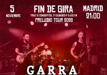 FIN DE GIRA GARRA (con E.D.P. y MORDAZA) en MADRID