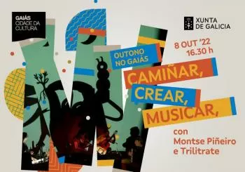 Outono no Gai&aacute;s. Cami&ntilde;ar, crear musicar en Santiago de Compostela