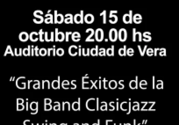 CONCIERTO DE LA BIG BAND CLASIJAZZ SWING AND FUNK en ALMERÍA
