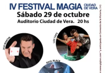 IV FESTIVAL DE MAGIA. JAVI MARTIN, LOS TAPS, ANTONIO ANDEVALO, RAUL BLACK. en ALMERÍA