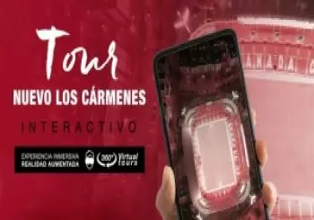 Tour interactivo Nuevo Los Cármenes, estadio del Granada CF