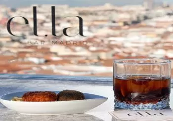 Ella Sky Bar: croquetas y vermut con vistas Gran Vía