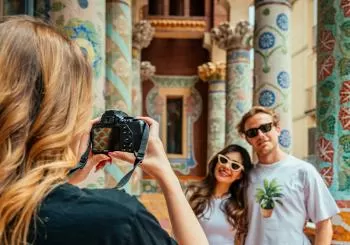 Sesión de fotos y visita guiada al Palau de la Música Catalana en Barcelona