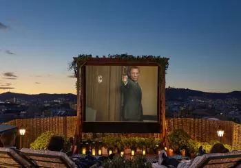 El Palace Barcelona: open air roof top cinema