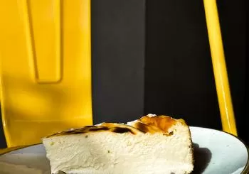 Tarta de queso del Tío Luigi y café de especialidad en Madrid