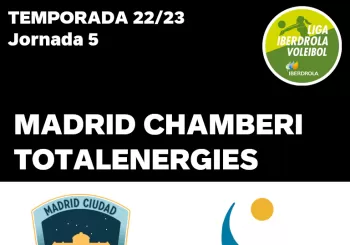 LIGA IBERDROLA (J5) - Madrid Chamberí TotalEnergies vs Cajasol Voley Dos Hermanas