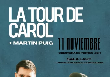 Concierto La Tour de Carol - Sala Laut Barcelona