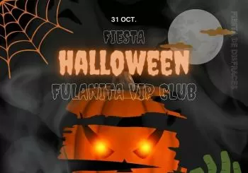 FIESTA HALLOWEEN FULANITA VIP CLUB en MADRID