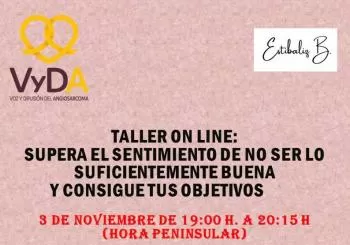 Taller on line: Supera el sentimiento de no ser lo suficientemente buena y consigue tus objetivos INTERNET