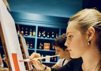 Vermut-Art Especial Halloween: ¡pinta un cuadro y tómate un vermut! Barcelona
