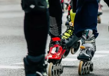 Ruta en patines con el campeón del mundo Patxi Peula en Vitoria-Gasteiz
