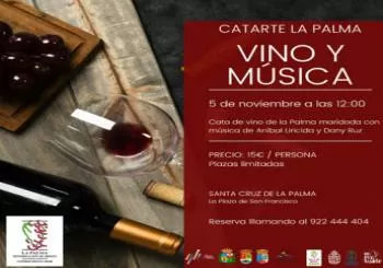 Catarte vino y música en La Palma