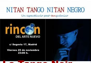 Le Tango Noir en concierto - Tangos, chanson y cabaret en Madrid