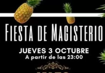 Fiesta de Magisterio en Jaleo Teatinos. En Malaga 