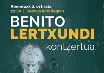 Benito Lertxundi - Kontzertua - Deba