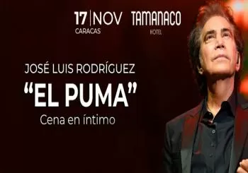 El Puma José Luis Rodriguez en Caracas
