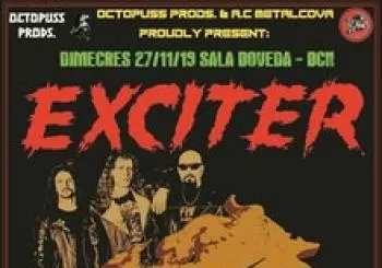 Exciter · Redshark · Deathstalkers. En Barcelona