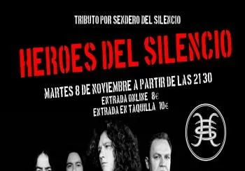 Tributo Héroes del Silencio en RockVille en Madrid