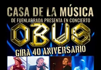 OBUS Gira 40 aniversario + Arrock Pegao en 28945 Fuenlabrada