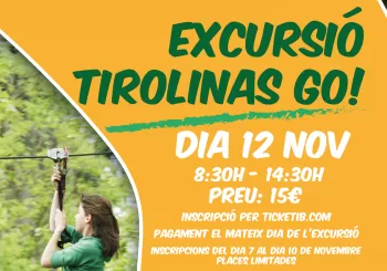 Excursió Tirolinas Go! en Palma