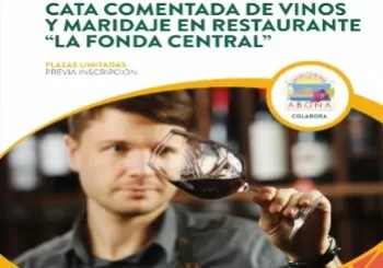 Cata comentada de vinos y maridaje en restaurante La fonda central en Tenerife