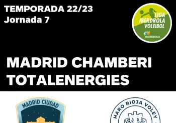 LIGA IBERDROLA (J7) - Madrid Chamberí TotalEnergies vs Ocisa Haro Rioja Vóley