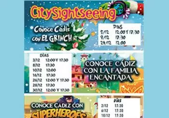 CONOCE CÁDIZ CON SUPERHEROES - 2 DICIEMBRE - 17.30 HORAS