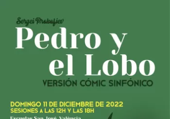 Pedro y el lobo. Versión Cómic Sinfónico en Valencia