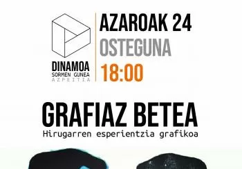 Grafiaz betea: Xilografia en Azpeitia