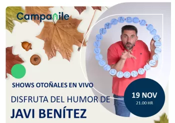 Cena y Monólogo con Javi Benítez en ALCALÁ DE HENARES